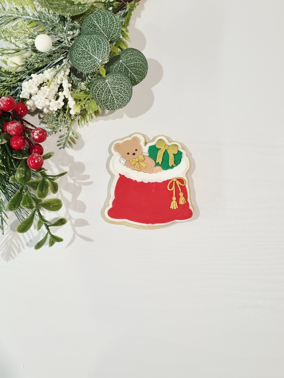 Individual Sack of Toys Cookie