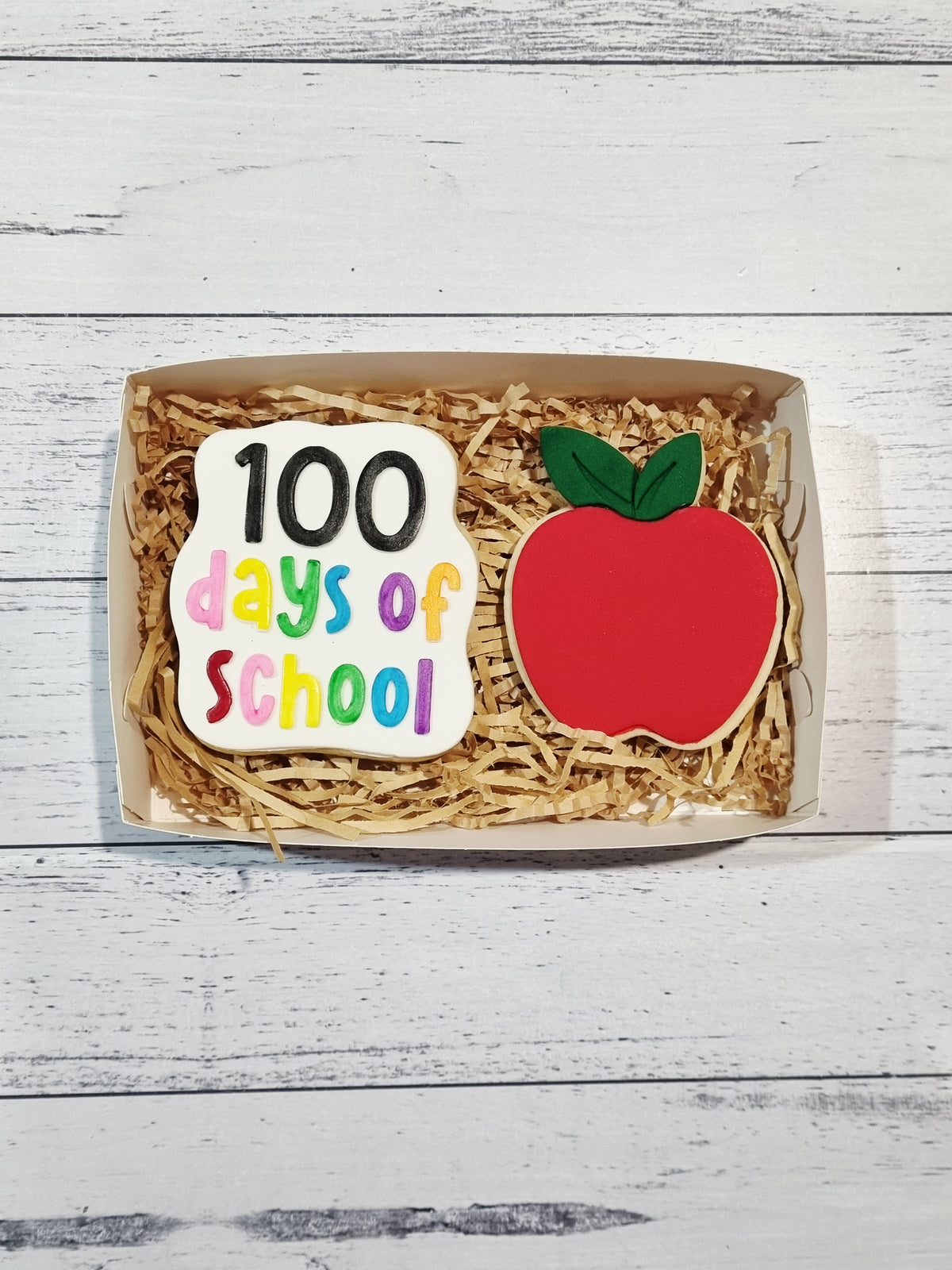 100 Days of School - 2 Cookie set