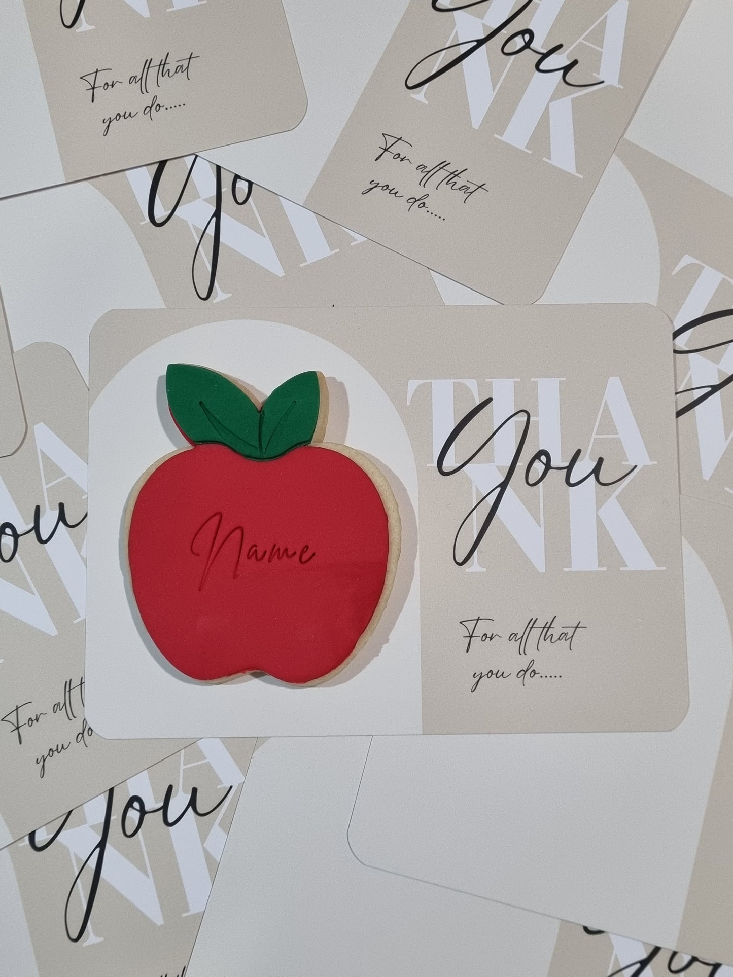 Thank You For All That You Do Cookie Card