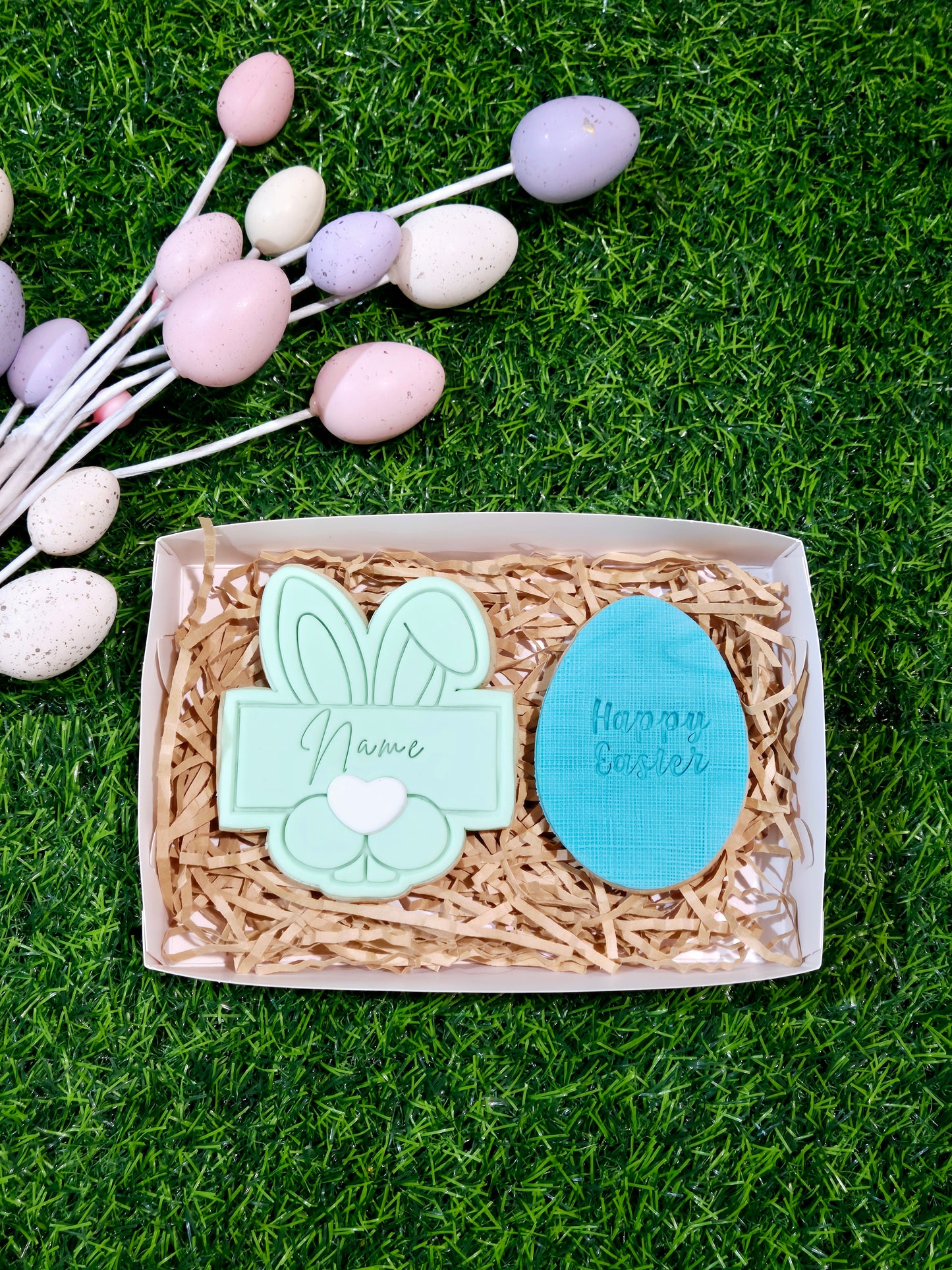 Name Bunny and Egg Set of 2