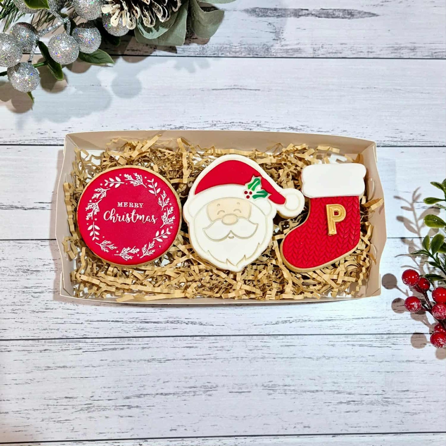 Christmas Personalised Stocking Set