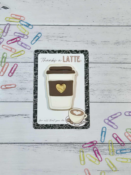 Individual Coffee Themed Card