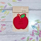 Personalised Name Apple Cookie Card