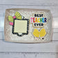 Pencil Bow Sticky Note Holder Cookie Set