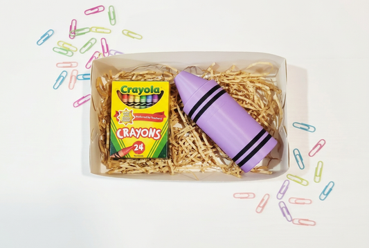 Brightened purple Cookie and Crayon Set photo