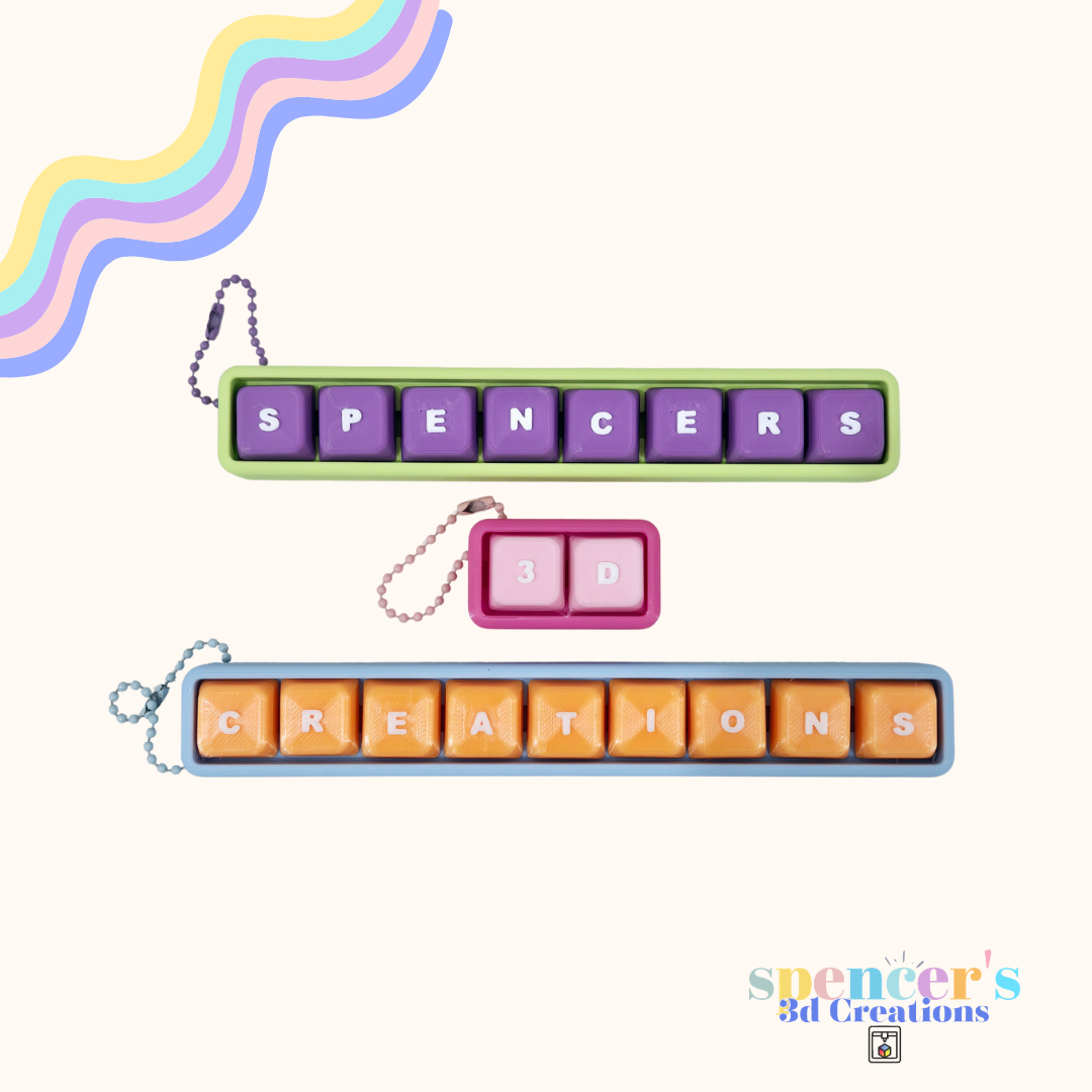 Name Clickers Keychain