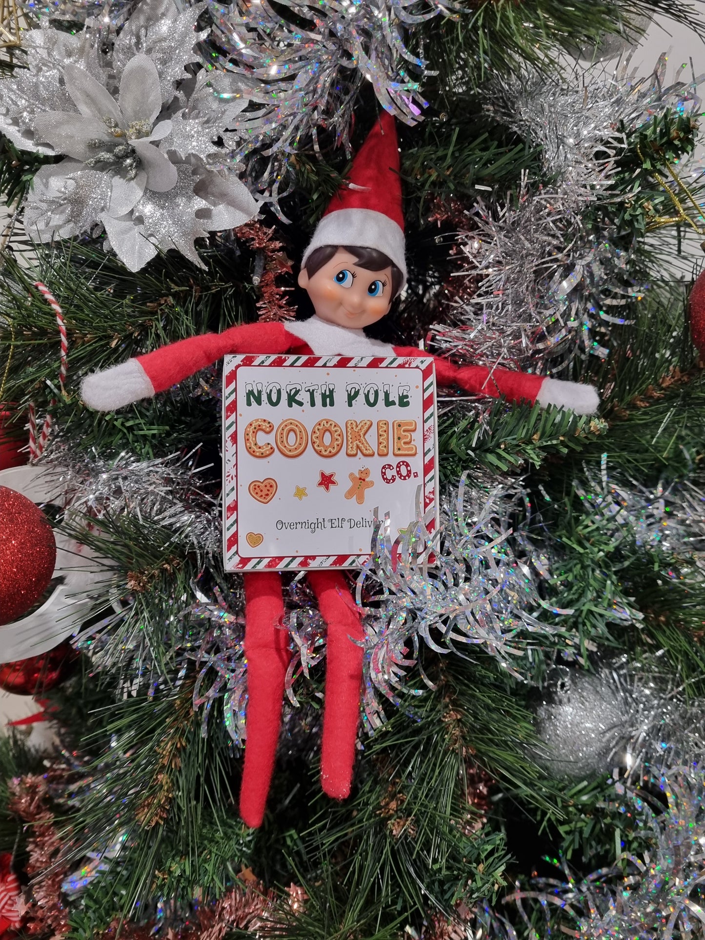 **ELF IDEA** Overnight Elf Cookie Delivery