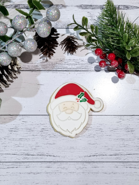 Individual Santa Cookie