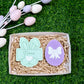 Name Bunny and Egg with a Bow Set of 2