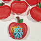 Mini Crayon Cookies in a 3d Printed Apple