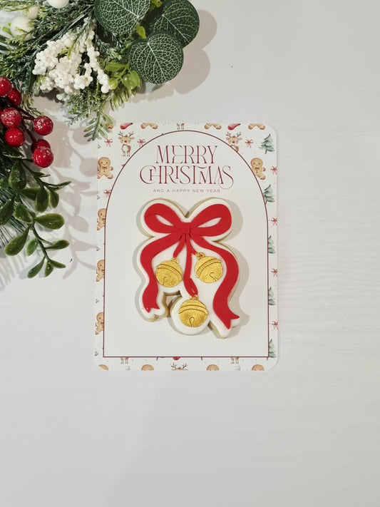 Individual Bow Cookie Card