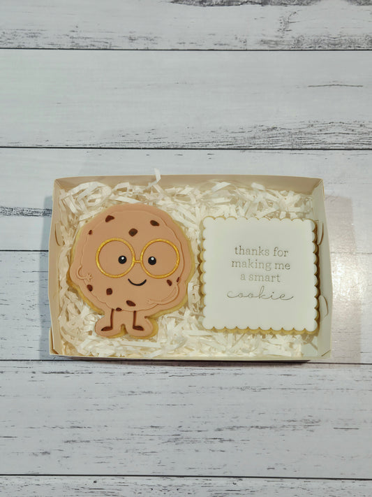 Thank you for making me a smart cookie - 2 Cookie set