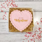 Giant 'Be My Valentine' Cookie