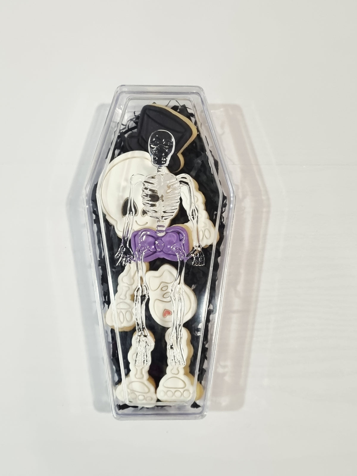 Halloween Coffin of Bones