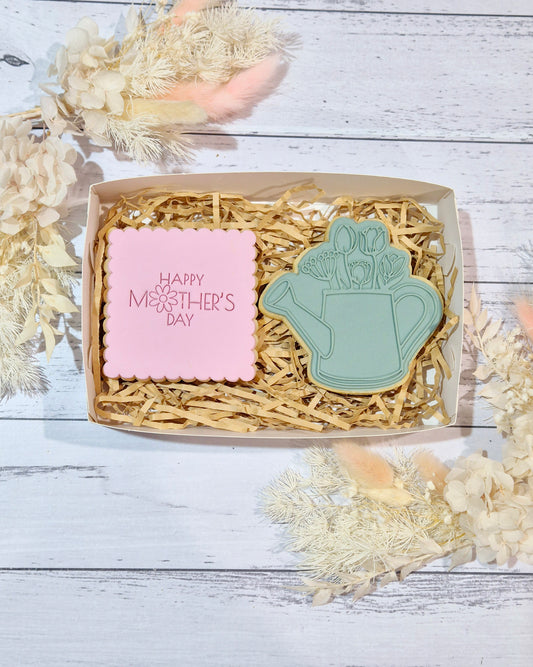 Floral Watering Can Mother's Day Set