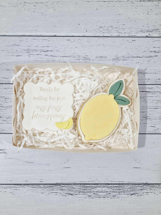 Easy peasy lemon squeezy- 2 Cookie set