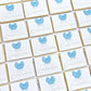 Baby Shower Cookies with Coloured Bow