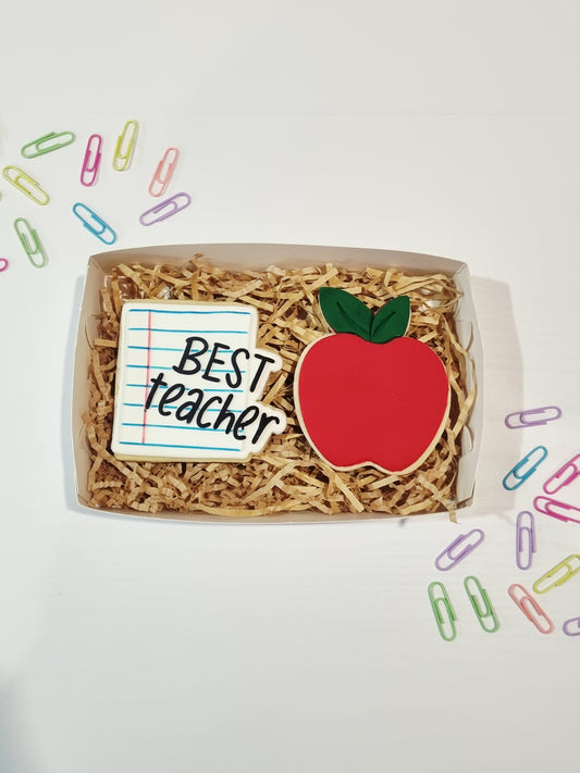 Best Teacher v2 - 2 Cookie set