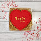Giant 'Love You' Cookie