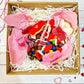 Be Mine Geo Heart Smash Cake