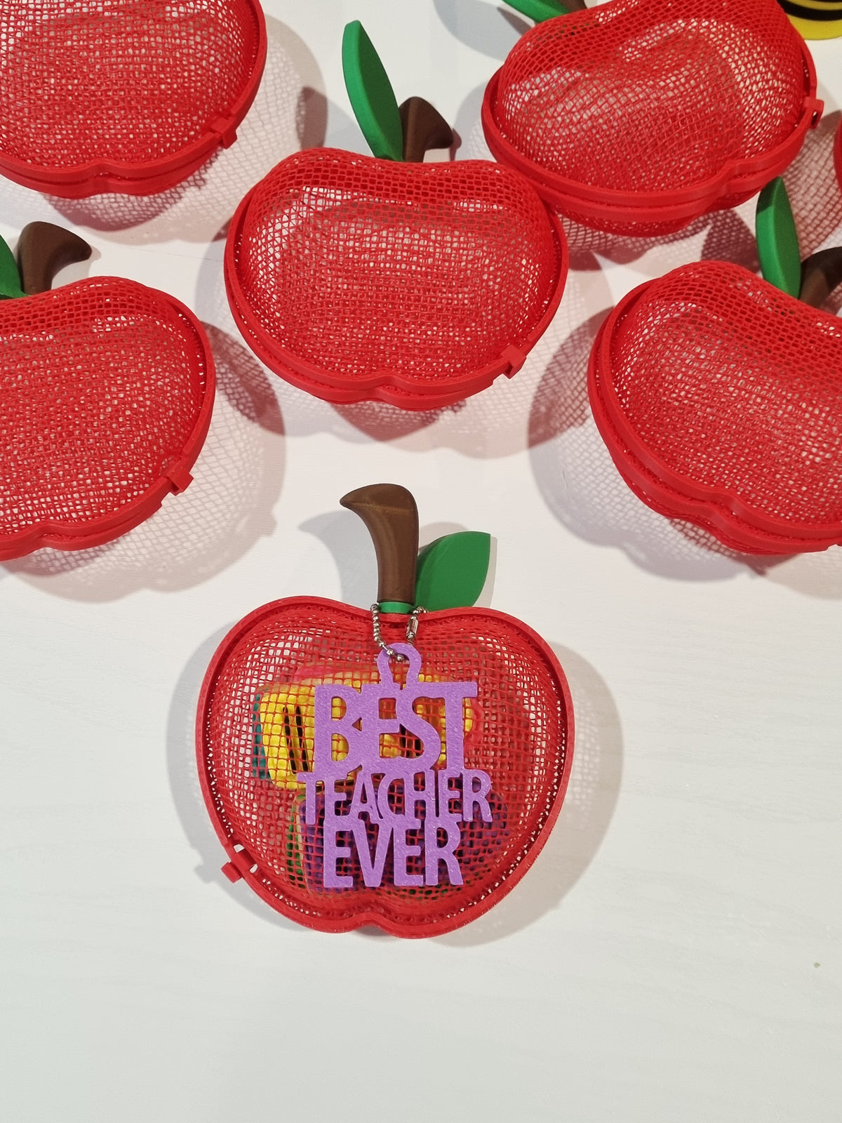 Mini Crayon Cookies in a 3d Printed Apple