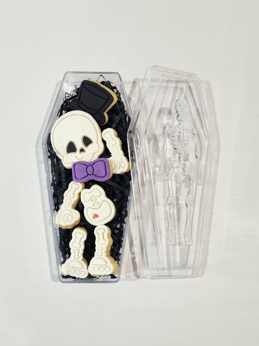 Halloween Coffin of Bones